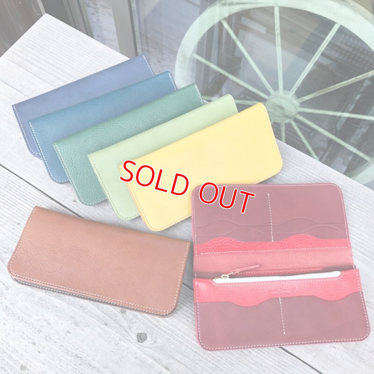 画像3: Ｂ様専用オーダーページ　白ヘビ革長財布 (3)