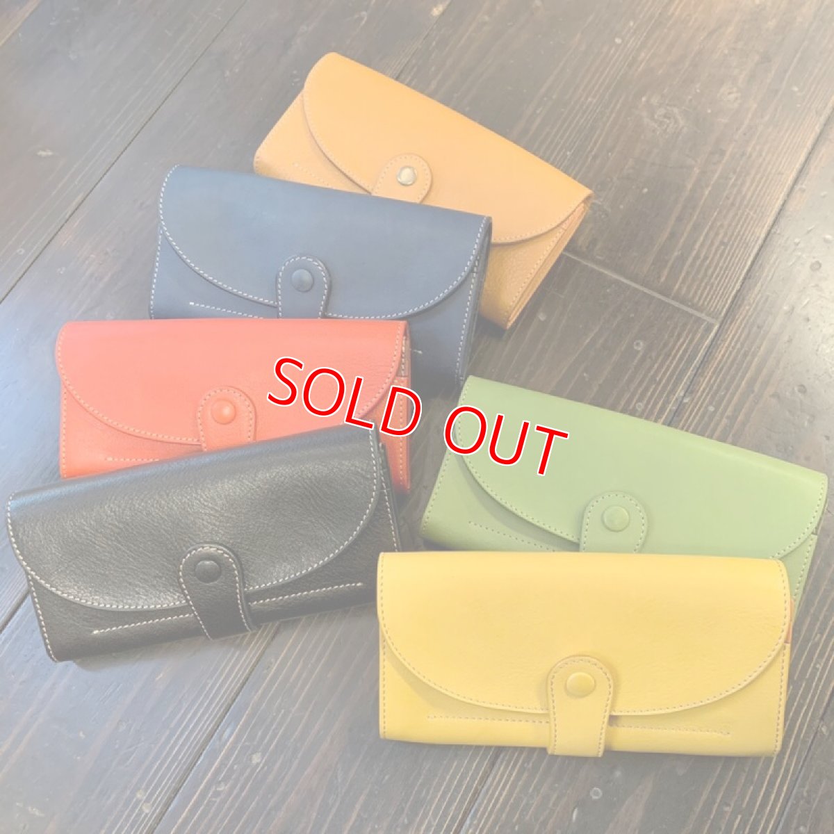 画像3: 職人手作りギャルソンタイプ長財布！ストレスなく使える大容量のお財布！女性に人気のお財布です (3)