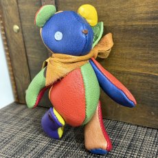 画像5: 【ジビエレザー鹿革】のベルベア★マイスターの手作り「ベルズベア」スペシャルカラフル　 写真の1点販売です (5)