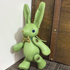 画像3: 【ジビエレザー鹿革】のベルラビ★マイスターの手作り「ベルズラビット」若葉もみじ　 写真の1点販売です (3)