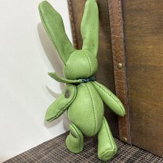 画像5: 【ジビエレザー鹿革】のベルラビ★マイスターの手作り「ベルズラビット」若葉もみじ　 写真の1点販売です (5)