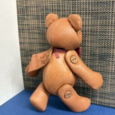 画像6: 【ジビエレザー鹿革】のベルベア★マイスターの手作り「ベルズベア」ウッドブラウンちょっとワイルド　ストラップ1本付 　写真の1点販売です (6)