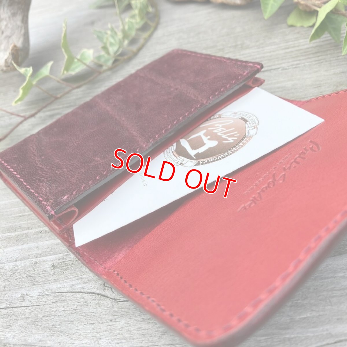 画像4: 営業力を上げたい人に！象革名刺入れ&カードケース★いただいた名刺を落とさない (4)