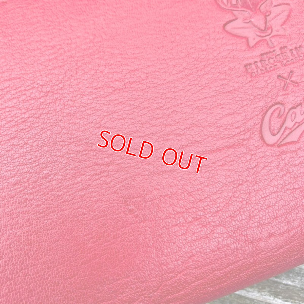 画像14: 【アウトレット】広島ジビエレザー×カープ★お札もカードもコインも通帳も！たくさん入るラウンドファスナー長財布　 (14)