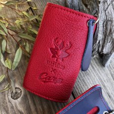 画像4: 【広島ジビエレザー×カープコラボグッズ】物語が詰まったキーケース2026Ver.｜広島産鹿革使用｜広島東洋カープ公式ライセンスグッズ  (4)