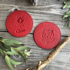 画像4: 【広島ジビエレザー×カープコラボグッズ】物語が詰まったコースター2026Ver.｜広島産鹿革｜広島東洋カープ公式ライセンスグッズ  (4)