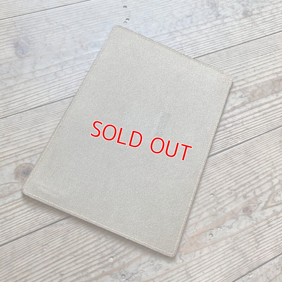 画像3: 【アウトレット】牛革製　本革マウスパッド　キャメル (3)