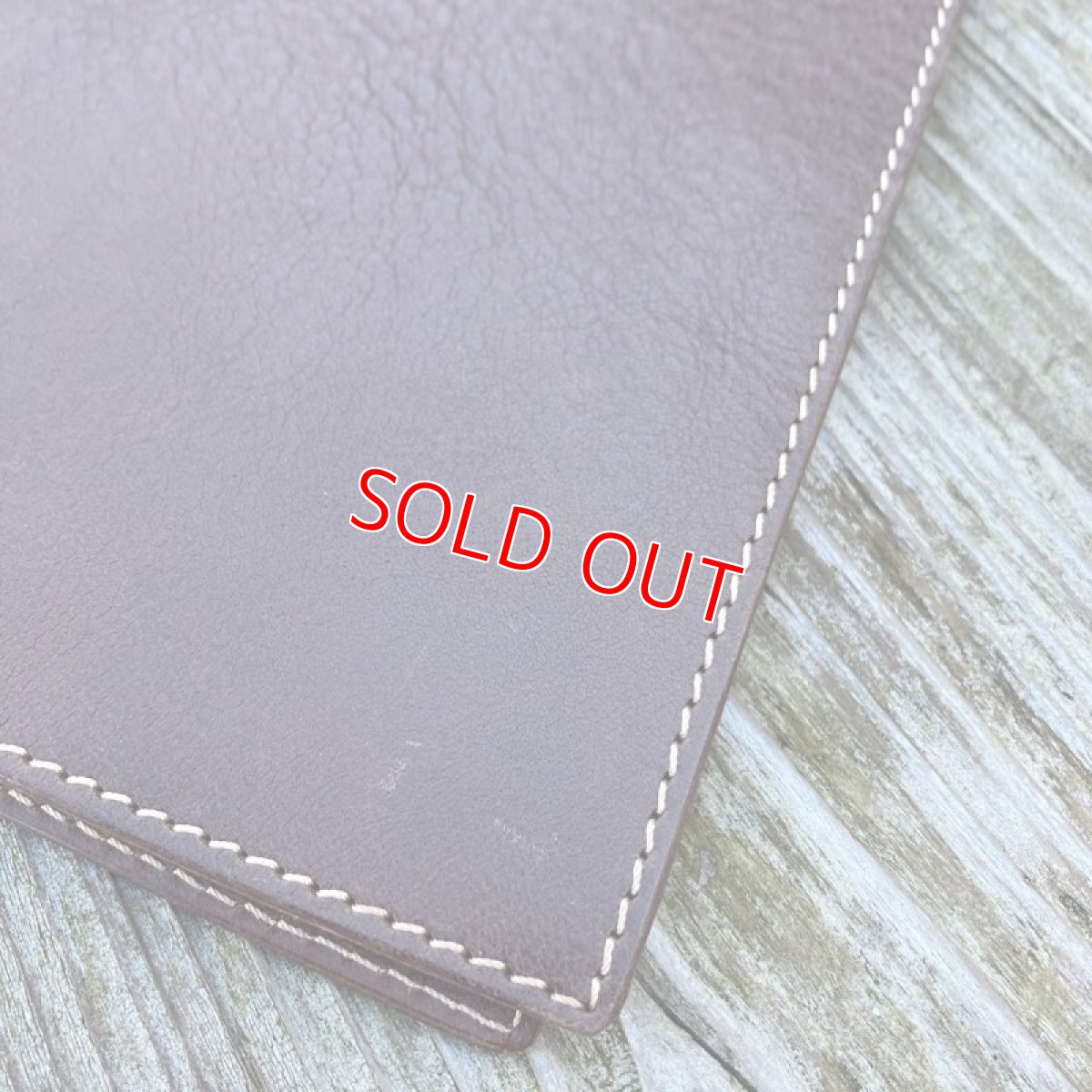 画像7: 【アウトレット】シュリンクレザー　牛革ノートカバー　B5キャンパスノートサイズ　ダークブラウン (7)