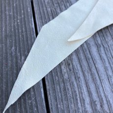 画像3: 純鹿セーム革　弓道★握り革用カットレザー (3)