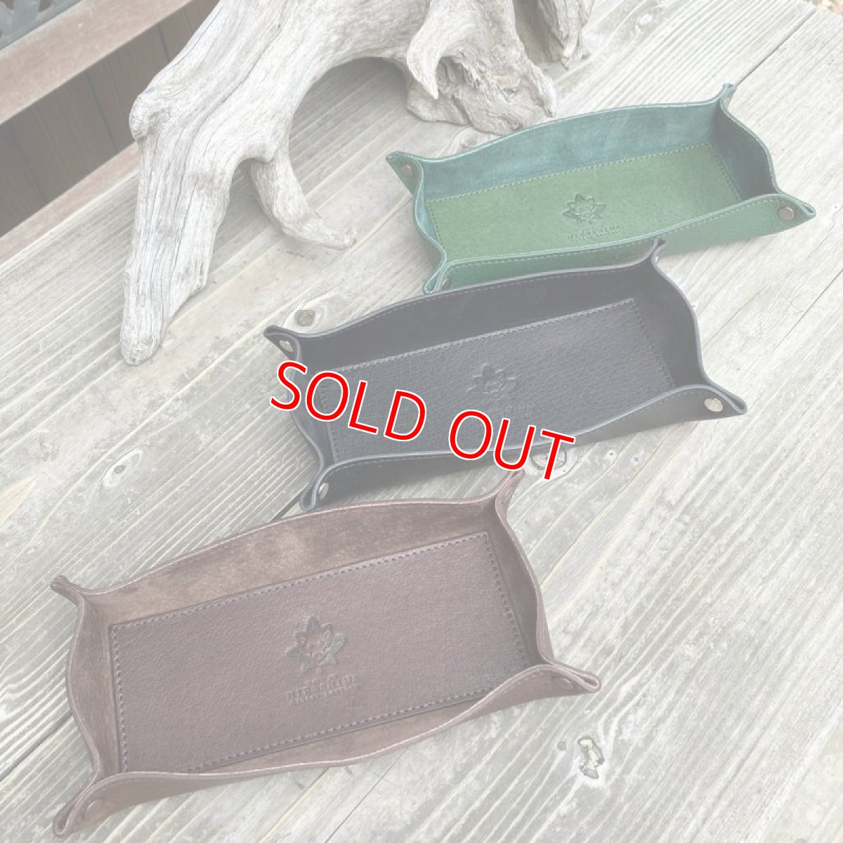 画像4: 【広島ジビエレザー】猪革＆牛革 レザートレー 暮らしに彩りを添える、大人のための上質トレー (4)