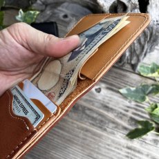 画像7: 【広島ジビエレザー】小さいのに頼れる。職人仕立ての天然鹿革ミニマム財布 (7)