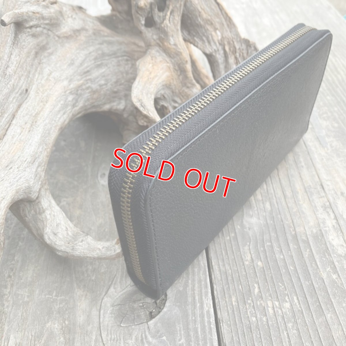 画像5: 【ヒグマレザー】ラウンドファスナー長財布 ★NEWタイプヒグマ革&牛革バージョン (5)