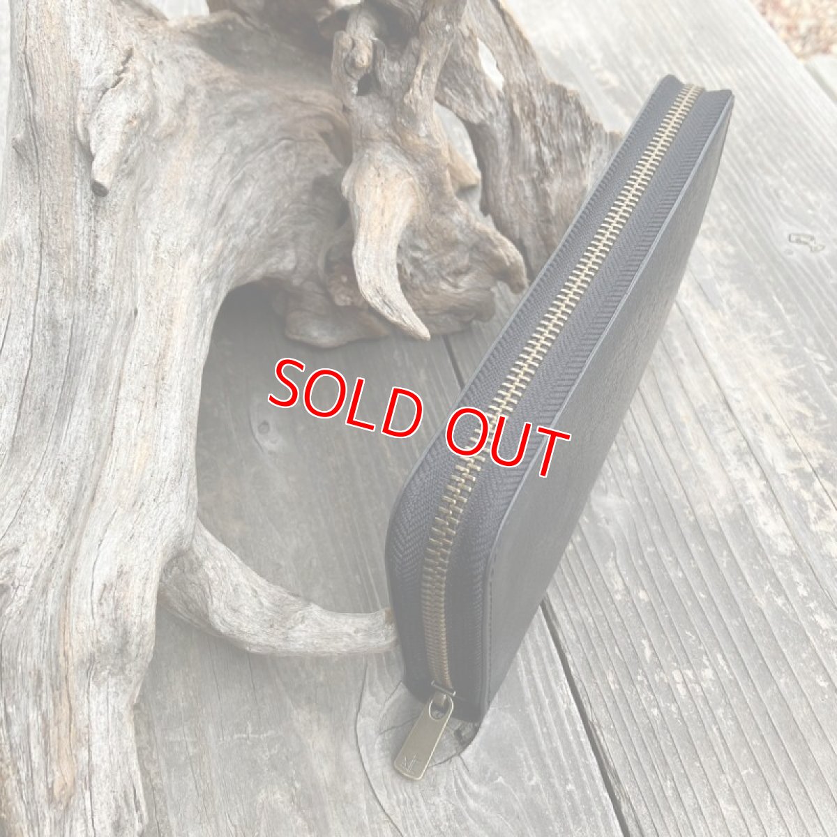 画像3: 【ヒグマレザー】ラウンドファスナー長財布 ★NEWタイプヒグマ革&牛革バージョン (3)