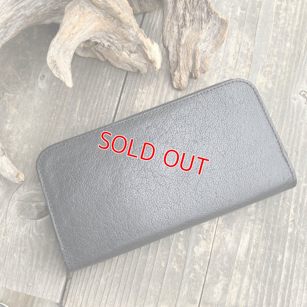 画像11: 【ヒグマレザー】ラウンドファスナー長財布 ★NEWタイプヒグマ革&牛革バージョン (11)