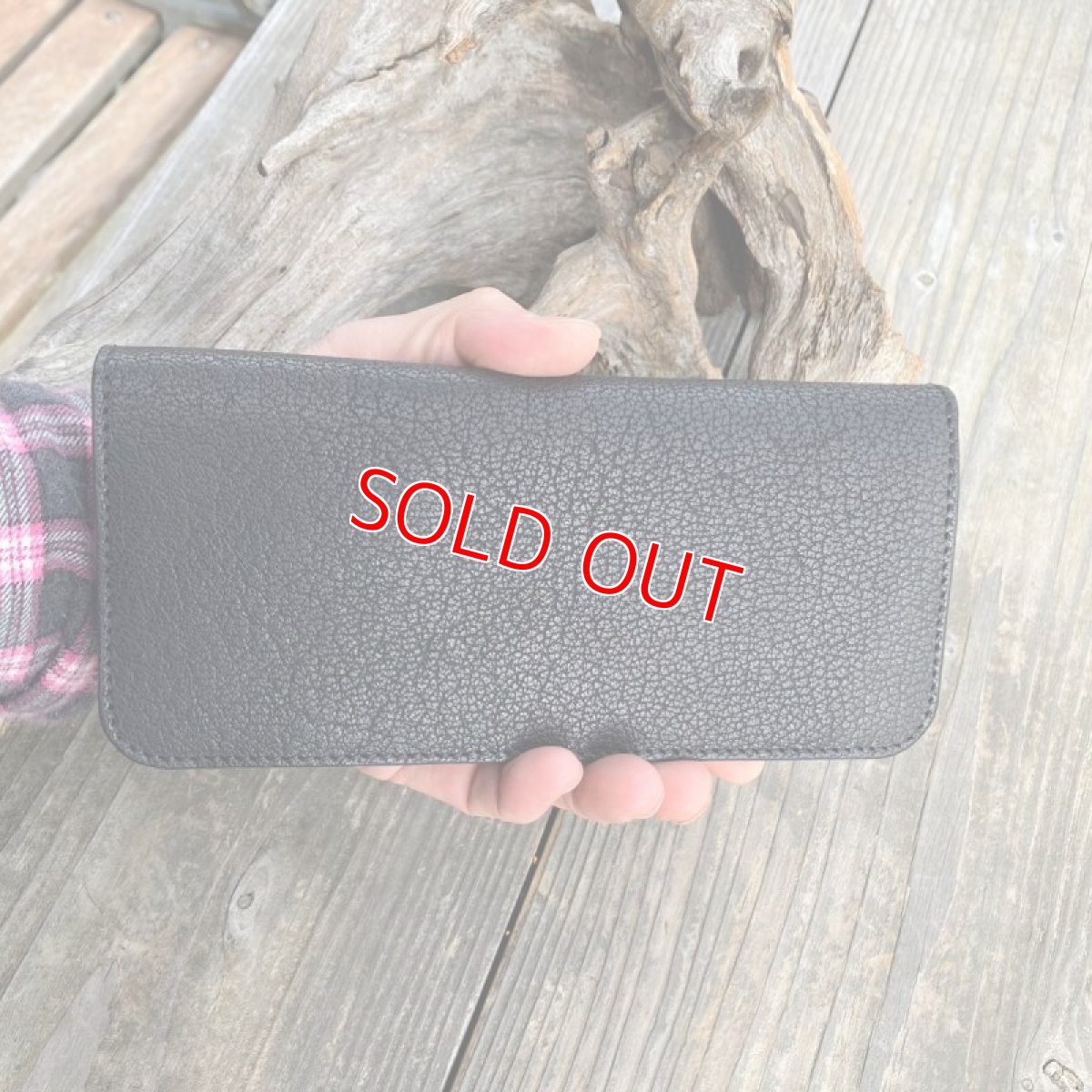 画像7: 【ヒグマレザー】スタンダードなデザインのとても使いやすい長財布 ★お札の端も折れにくい構造です (7)