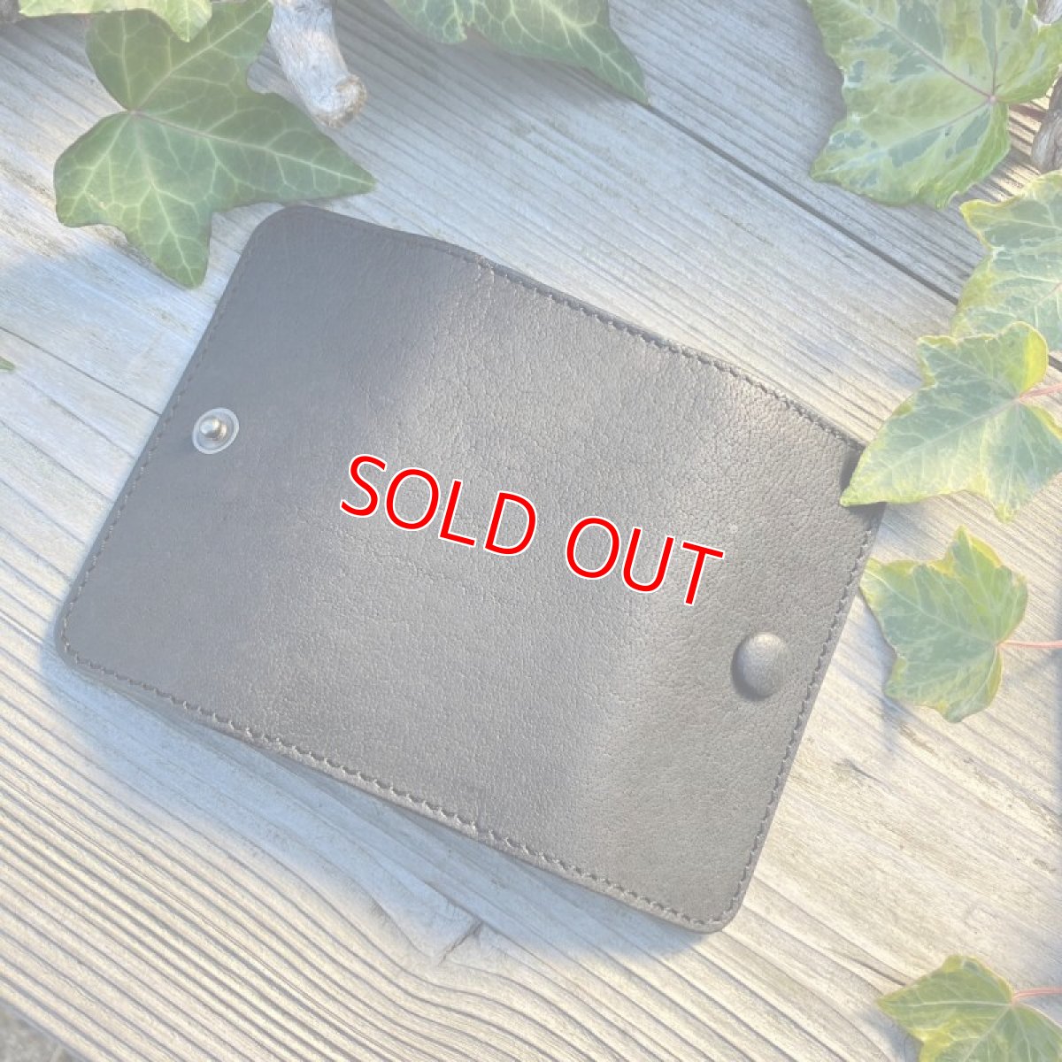 画像5: 【ツキノワグマレザー】熊革キーケース★４連ミニサイズ　　左利き用 (5)