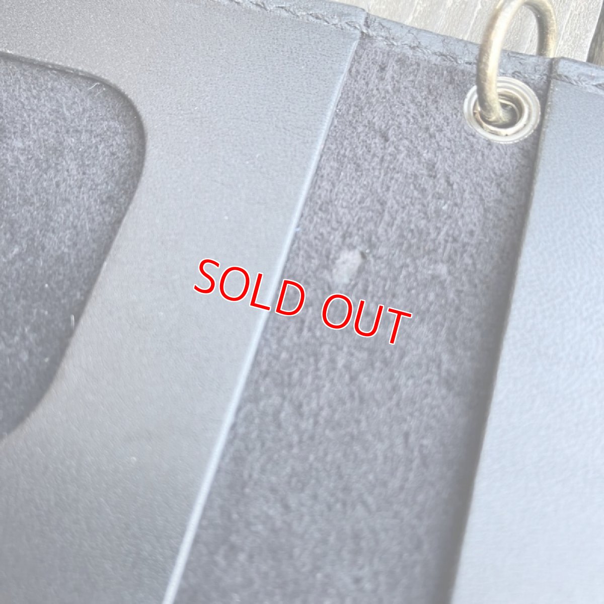 画像6: 【ヒグマレザー】荒々しいクマ革バージョン★二つ折りパスケース / カード入れ (6)