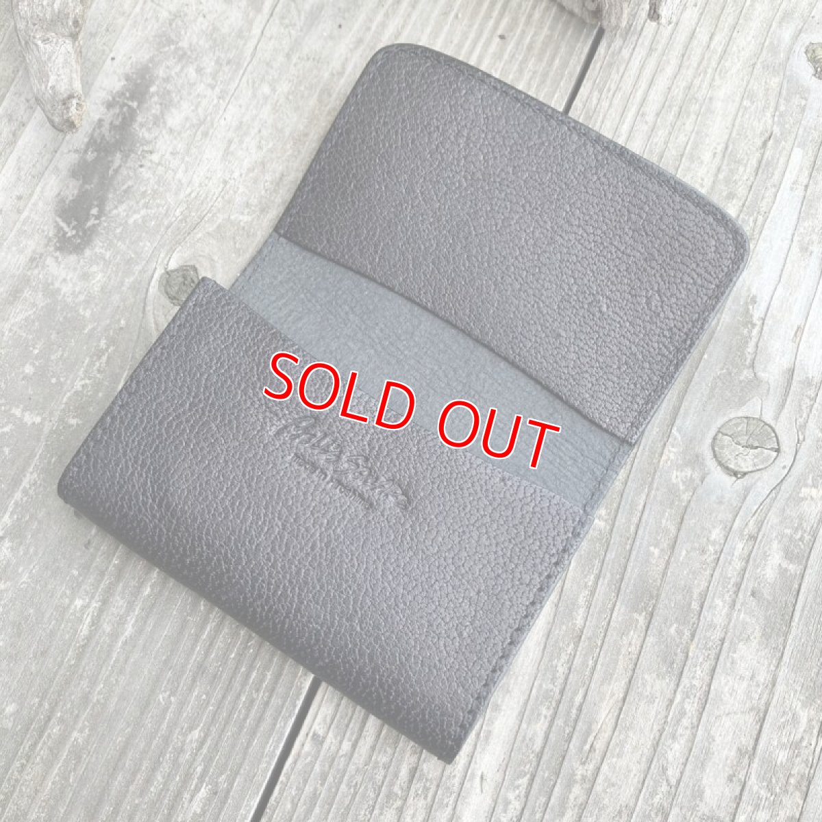 画像2: 【ヒグマレザー】名刺を落とさない！営業成績アップ　熊革バージョンプレミアム★名刺入れ / カード入れ (2)