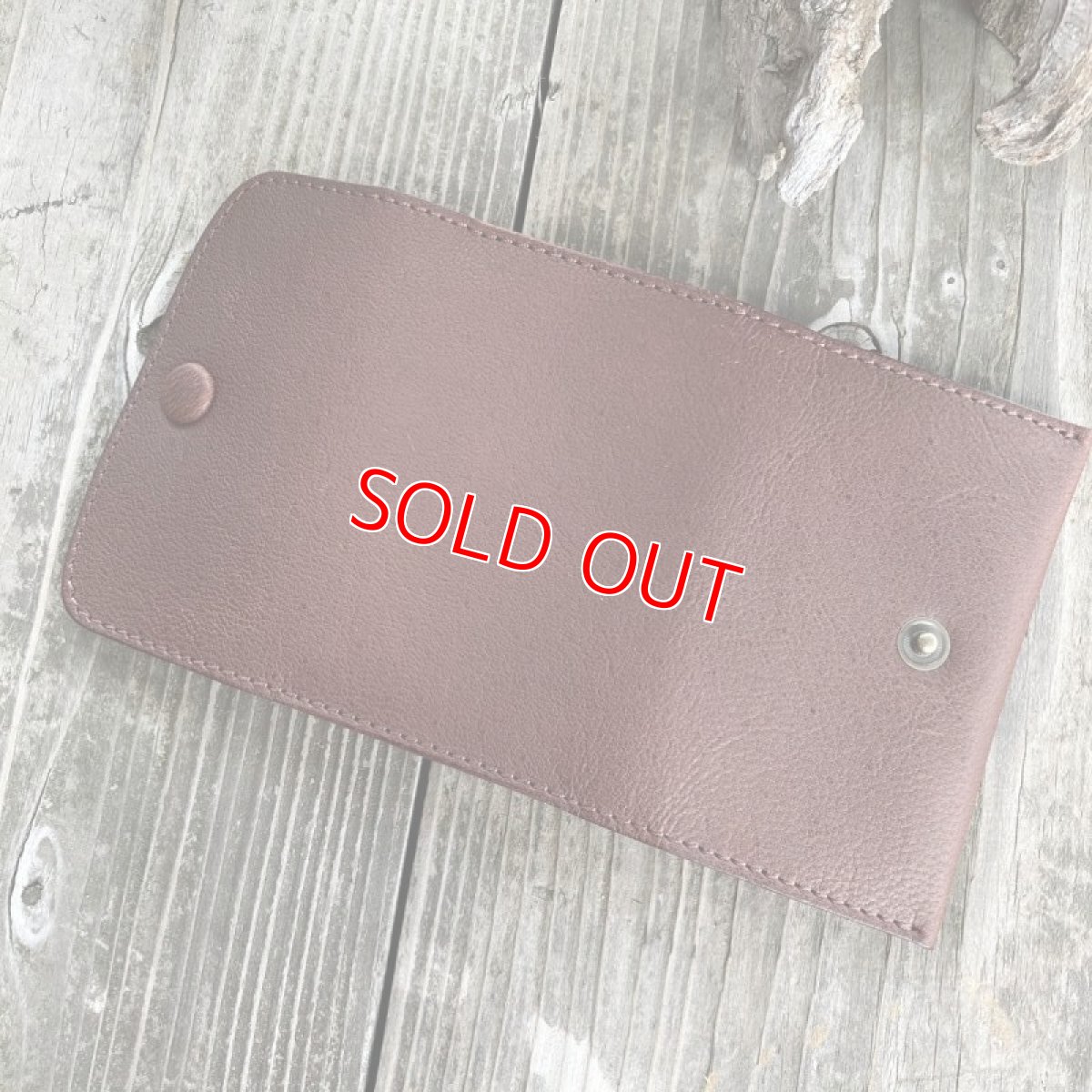 画像5: 【ツキノワグマレザー】熊革キーケース★５連キーケース　ポケット付きでカードやお札も入る　ブラウン (5)