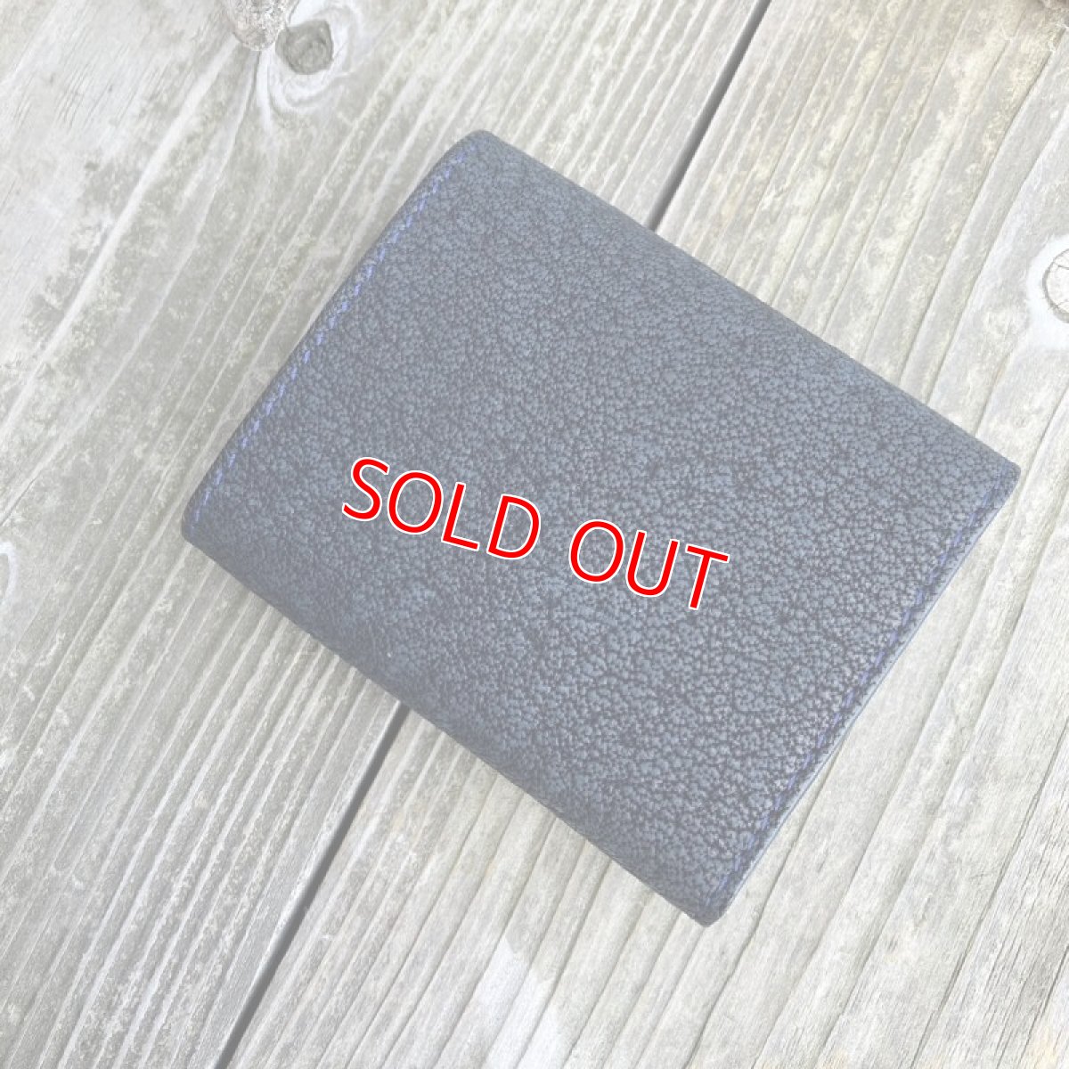 画像4: 【ツキノワグマレザー】カードが飛び出す！コンパクトにオールインワンミニ財布　ダークネイビー (4)