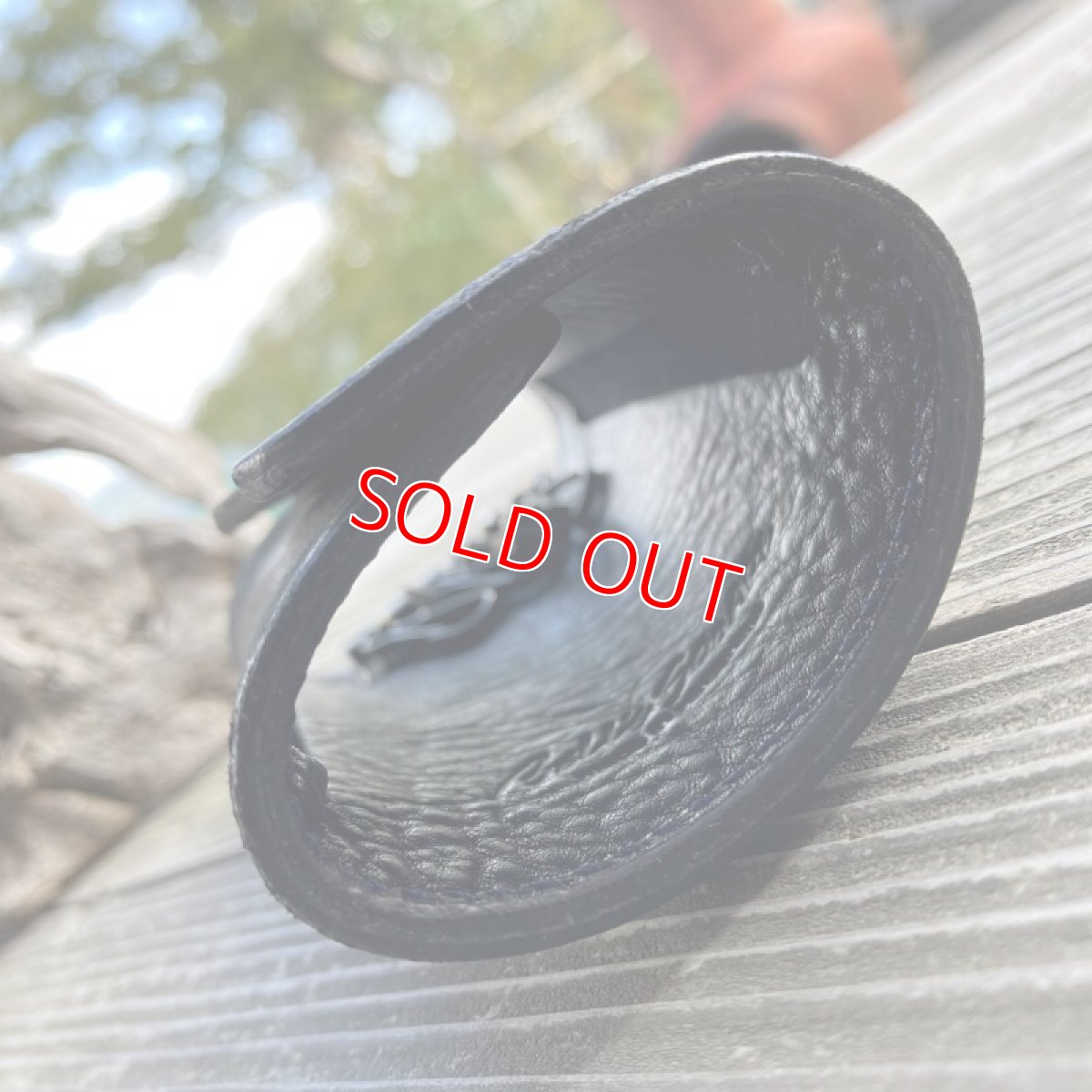 画像7: 【ヒグマレザー】熊革キーケース★５連ビッグサイズ　カードやお札も入る (7)