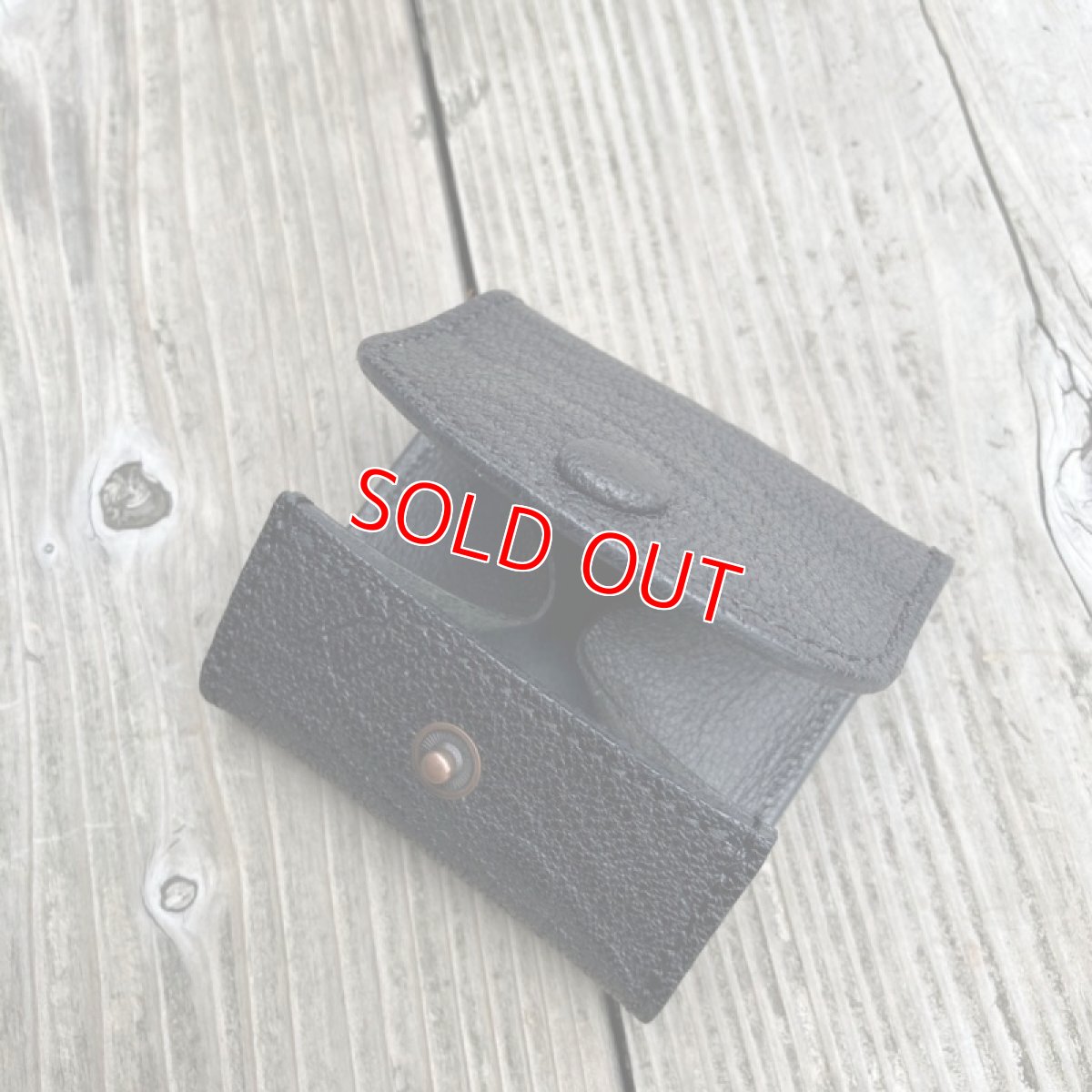 画像3: 【森の鼓動ヒグマ革】北海道ヒグマ革×姫路牛革☆ボックスコインケース (3)