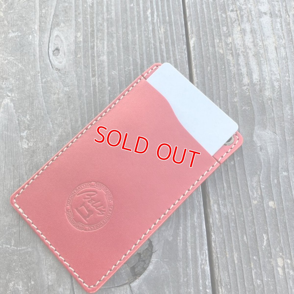 画像3: 【アウトレット】シンプルスリム☆パスケースや免許証入れに！本革カードケース (3)