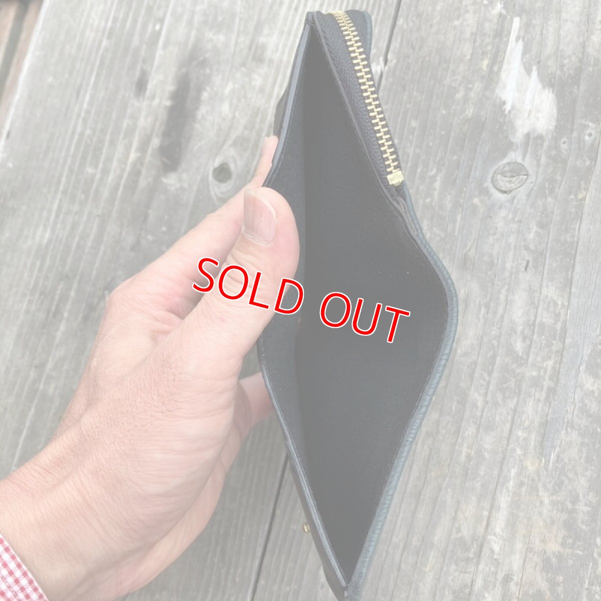 画像4: 【アウトレット】フィンランドエルク二つ折り財布　革工房PARLEY製 (4)