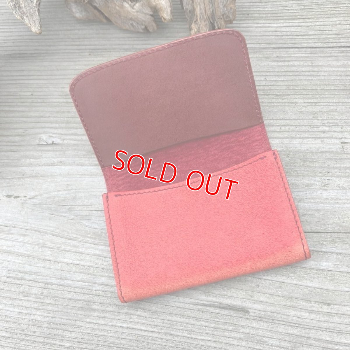 画像4: 【アウトレット】広島ジビエレザー名刺を落とさない!柔らかい鹿革★名刺入れ / カード入れ (4)