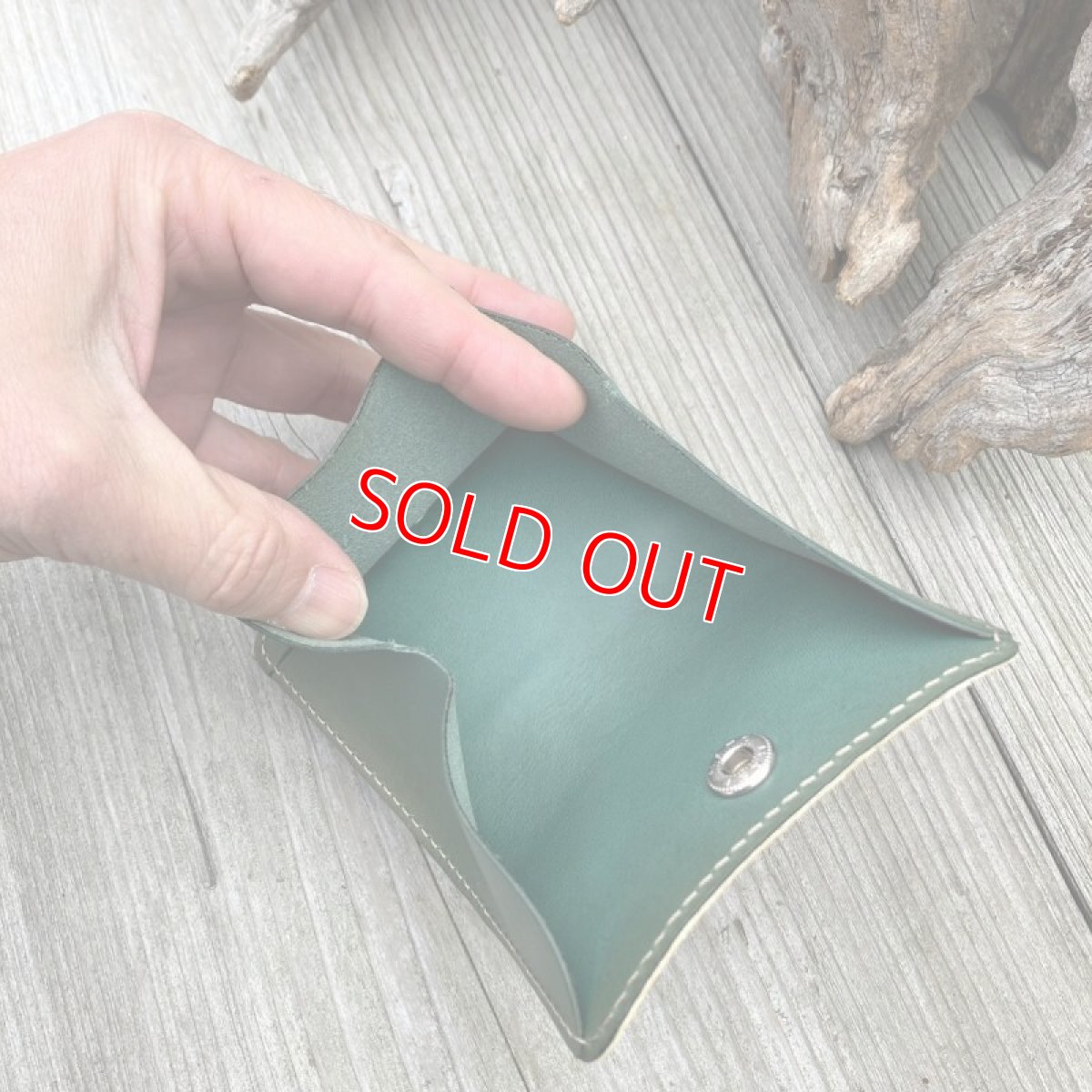 画像5: 【アウトレット】蛇革　本革コインケース　写真の現品1点販売です (5)