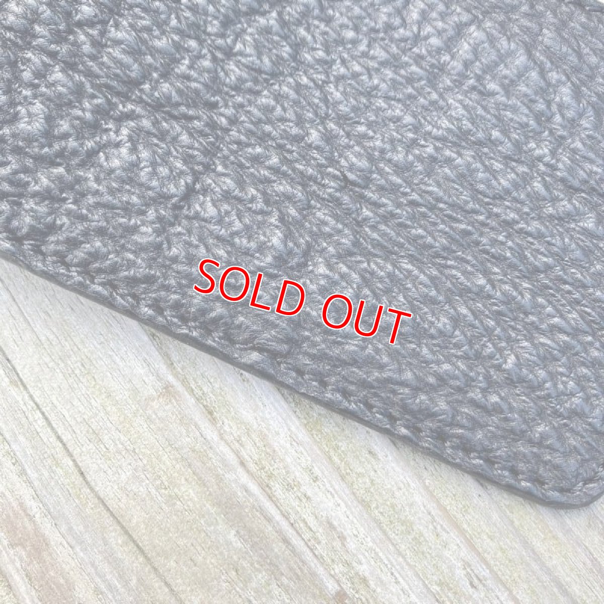 画像5: 【アウトレット】シャークレザー★サメ革二つ折りパスケース / カード入れ (5)