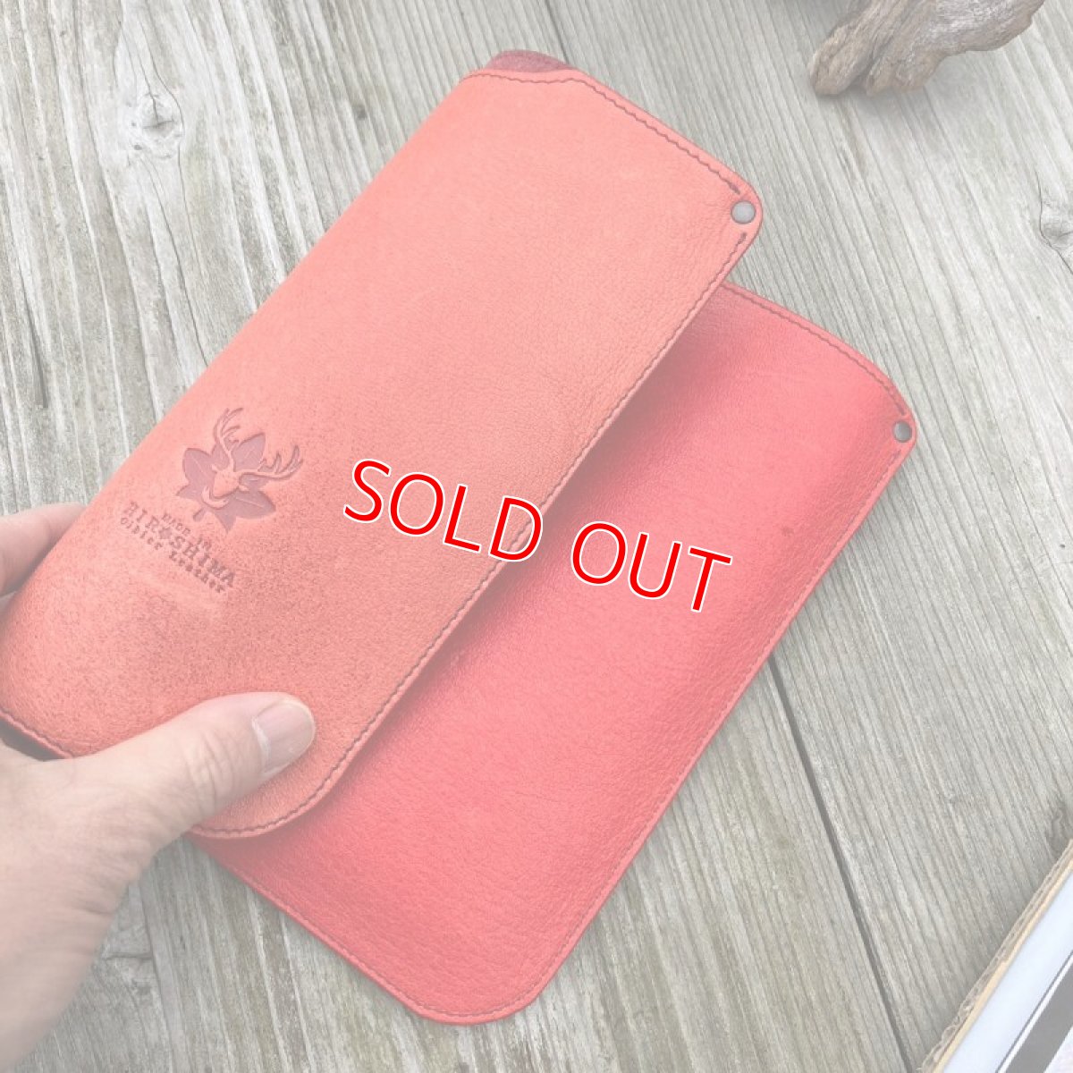 画像5: 【アウトレット】ジビエ鹿革タブレットケース　9.7インチ用 (5)