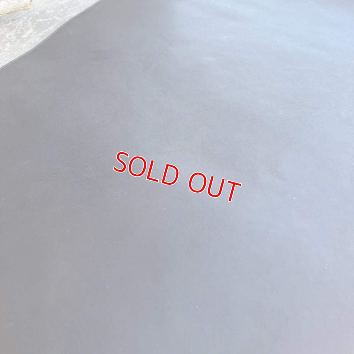 画像4: 【アウトレット】牛革製　本革デスクマット　ブラック (4)