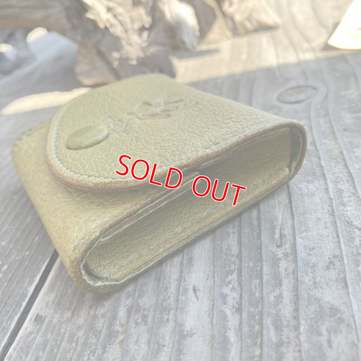 画像6: 【アウトレット】鹿革ボックスコインケース（ピスタチオグリーン） (6)