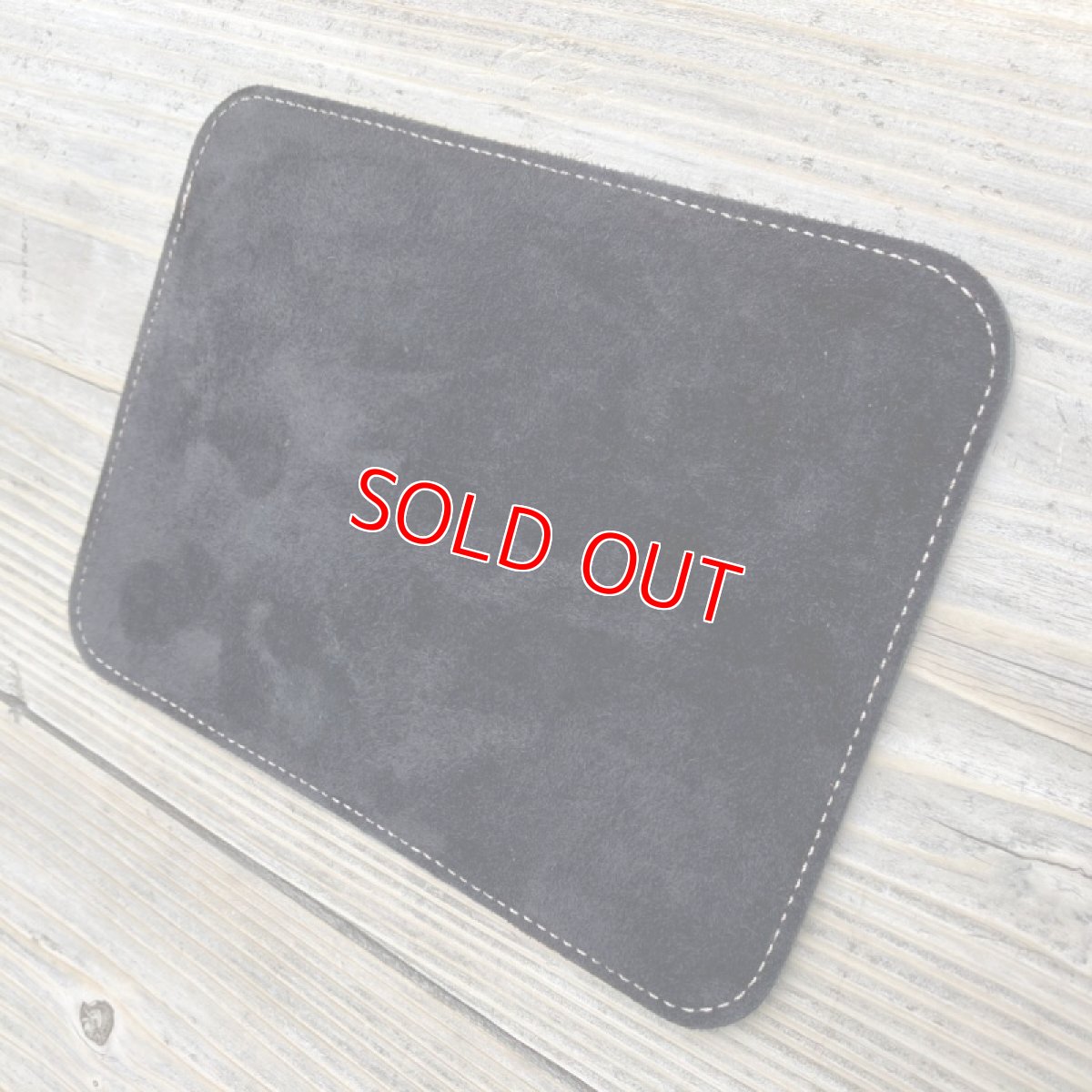 画像3: 【アウトレット】牛革マウスパッド ブラック (3)