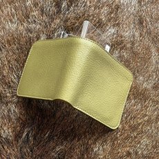 画像2: 【アウトレット30％OFF】姫路シュリンクレザー 二つ折り財布｜長期展示品 (2)