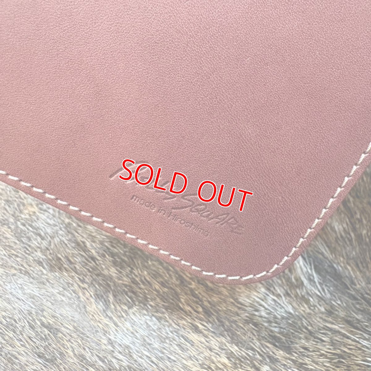 画像2: 【アウトレット】レザーマウスパッド（展示品・長期在庫品） (2)
