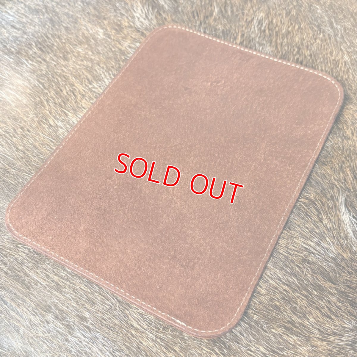 画像3: 【アウトレット】レザーマウスパッド（展示品・長期在庫品） (3)