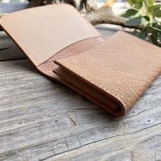 画像5: 【18周年感謝・アウトレット最大３０％OFF】本革名刺入れ（ナチュラルベージュ） (5)