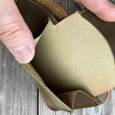 画像10: 【アウトレット最大30%OFF】ジビエ鹿革（ハードタイプ） スタンダード折財布 (10)