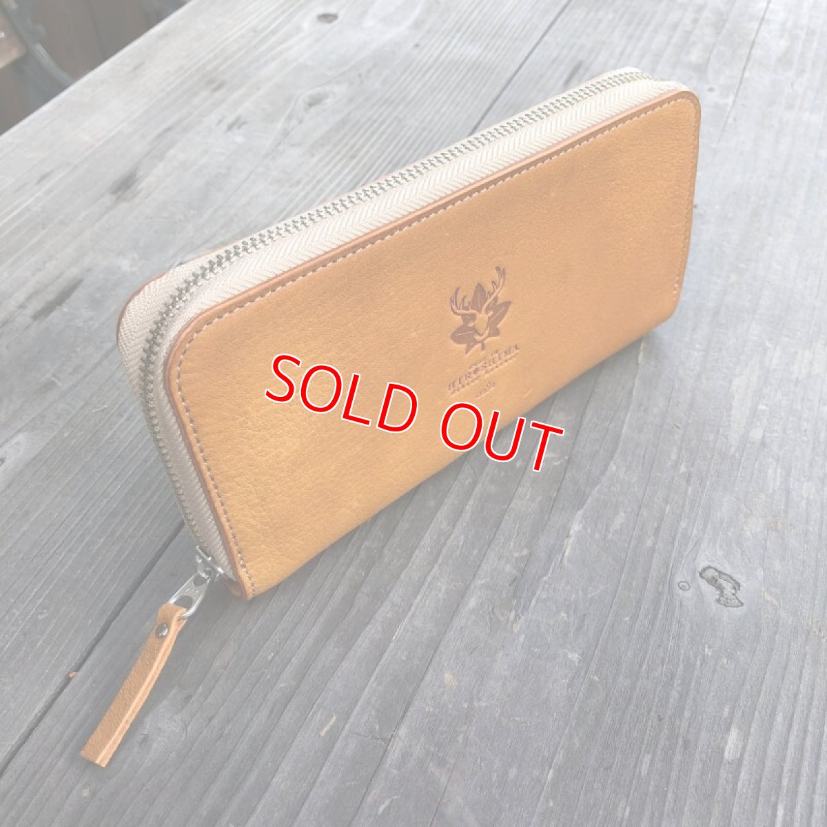 画像2: 【広島ジビエレザー】天然鹿革オーダーメイド長財布☆通帳もパスポートも収納OK！極上の手触り＆収納力☆自然とともに生きる一品 (2)