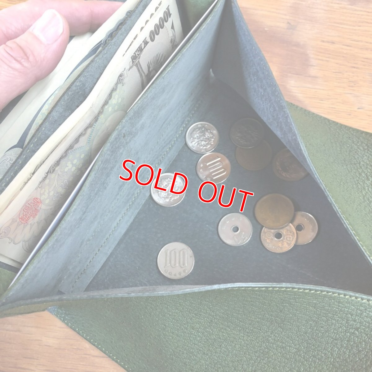 画像20: 【広島ジビエレザー】職人が作るオーダーメイド天然鹿革財布★ギャルソンタイプ長財布　カラーオーダー受付中 (20)