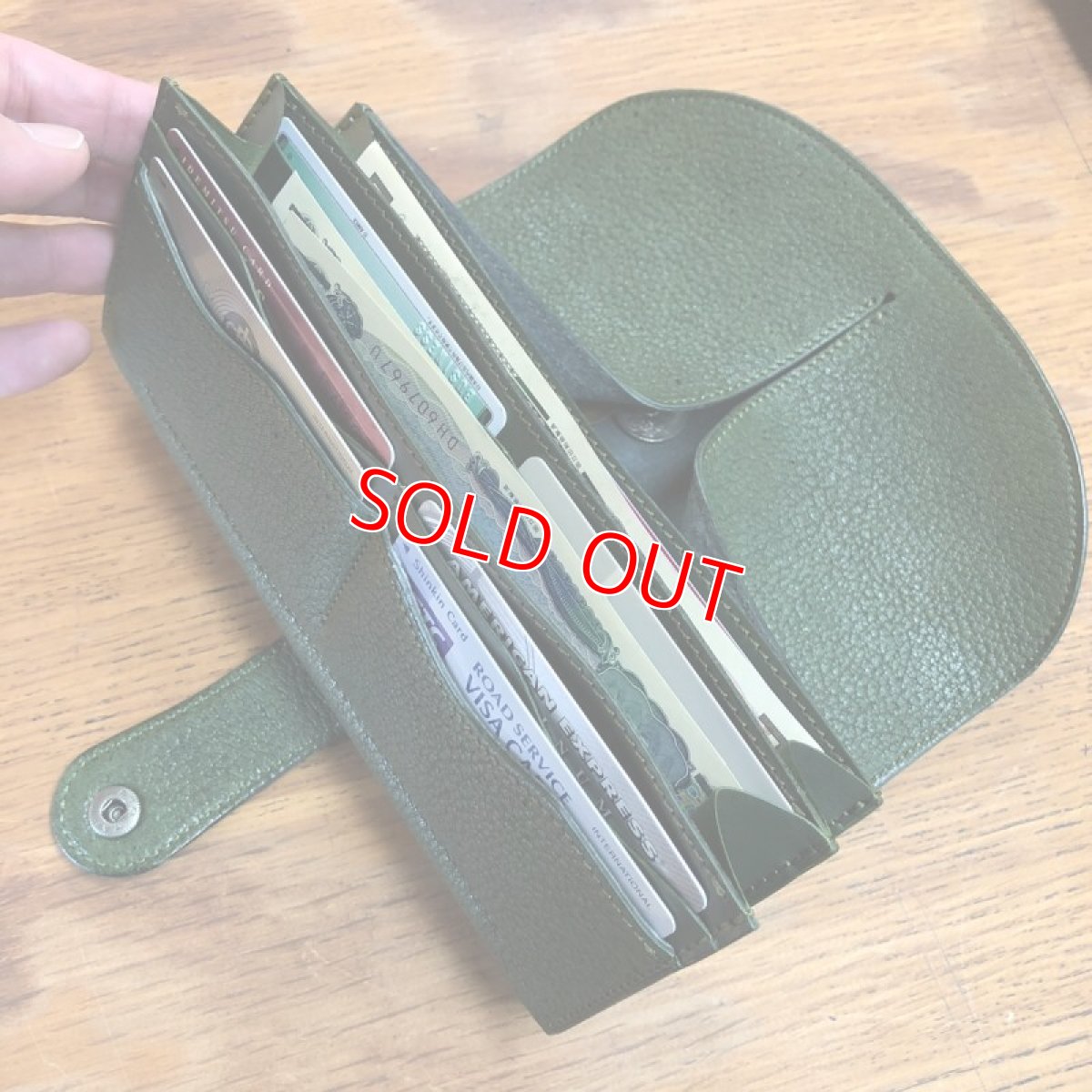 画像19: 【広島ジビエレザー】職人が作るオーダーメイド天然鹿革財布★ギャルソンタイプ長財布　カラーオーダー受付中 (19)