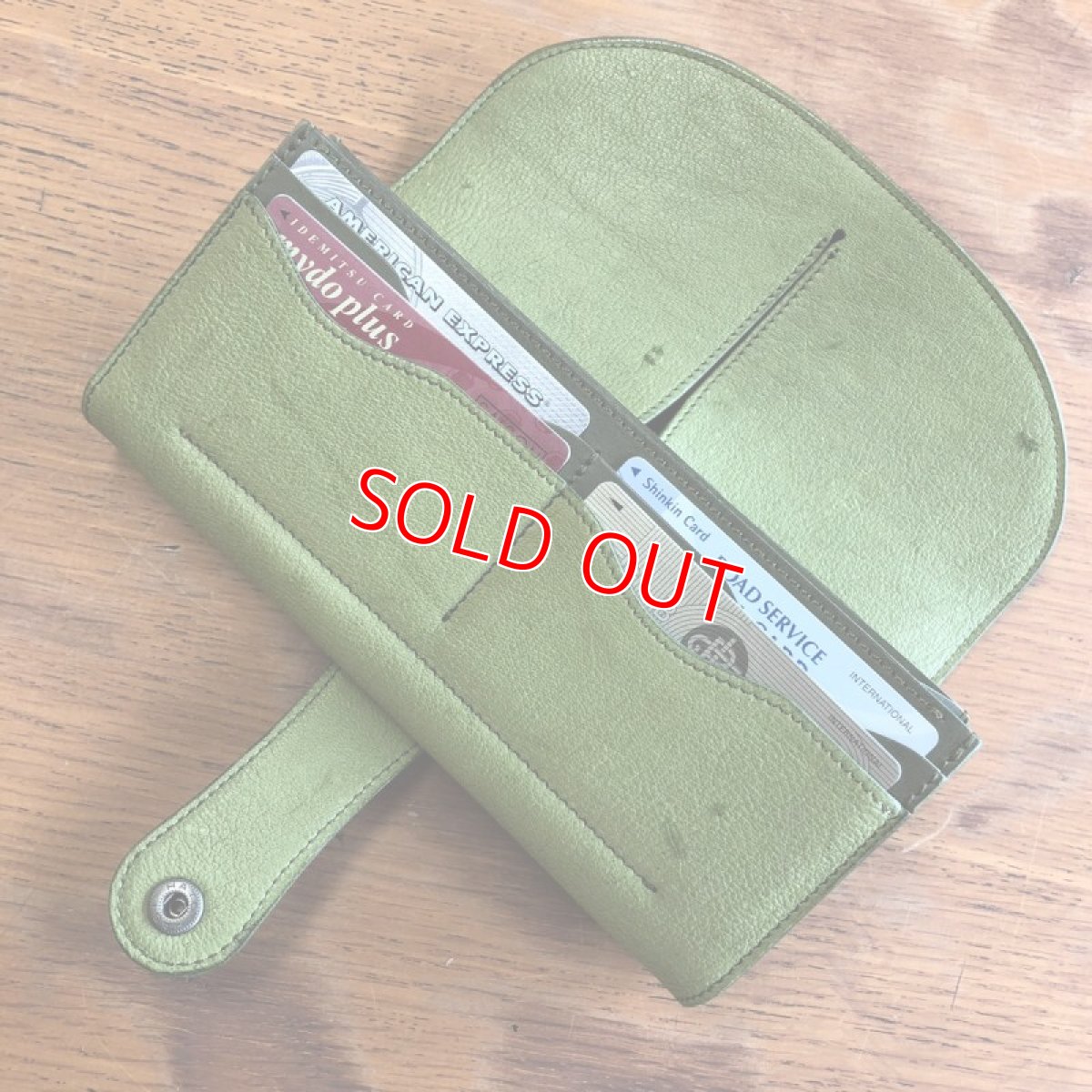 画像14: 【広島ジビエレザー】職人が作るオーダーメイド天然鹿革財布★ギャルソンタイプ長財布　カラーオーダー受付中 (14)