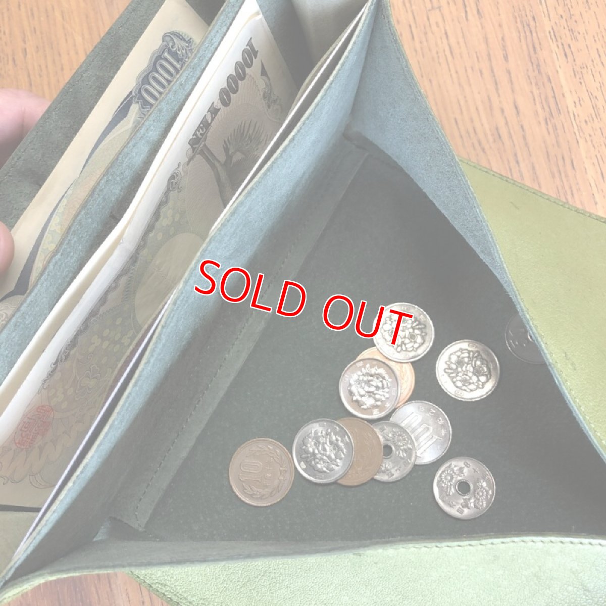 画像16: 【広島ジビエレザー】職人が作るオーダーメイド天然鹿革財布★ギャルソンタイプ長財布　カラーオーダー受付中 (16)