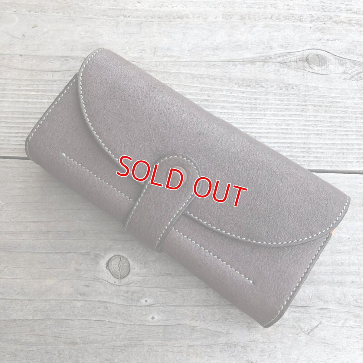 画像3: 【広島ジビエレザー】職人が作るオーダーメイド天然鹿革財布★ギャルソンタイプ長財布　カラーオーダー受付中 (3)