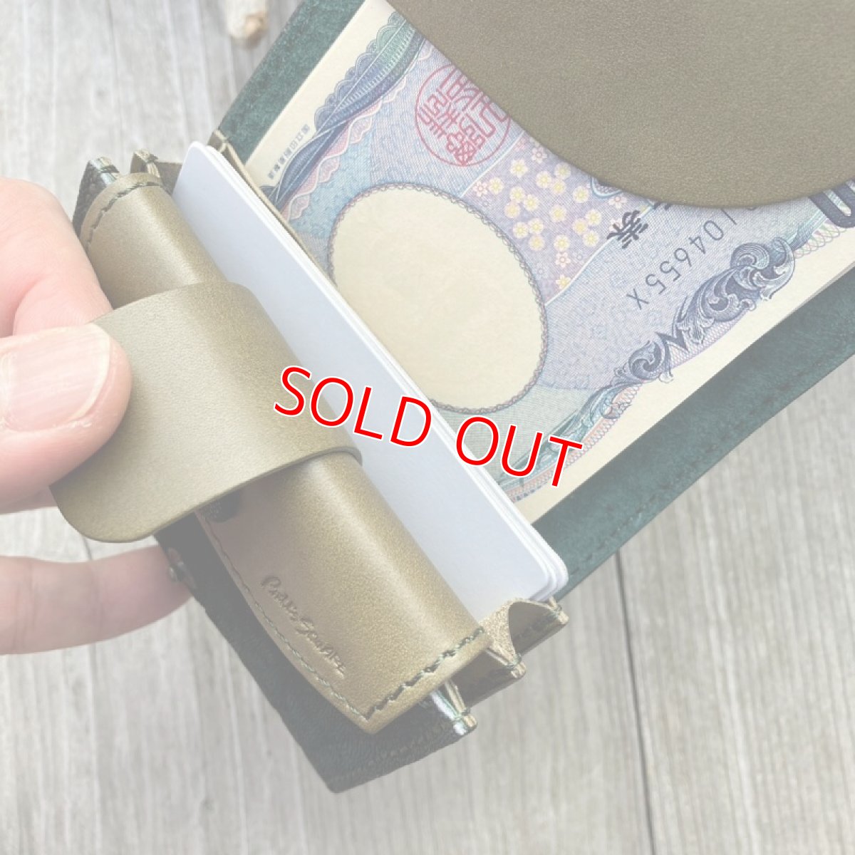 画像7: 象革バージョン登場☆カードが飛び出す☆コンパクトにオールインワンミニウォレット (7)