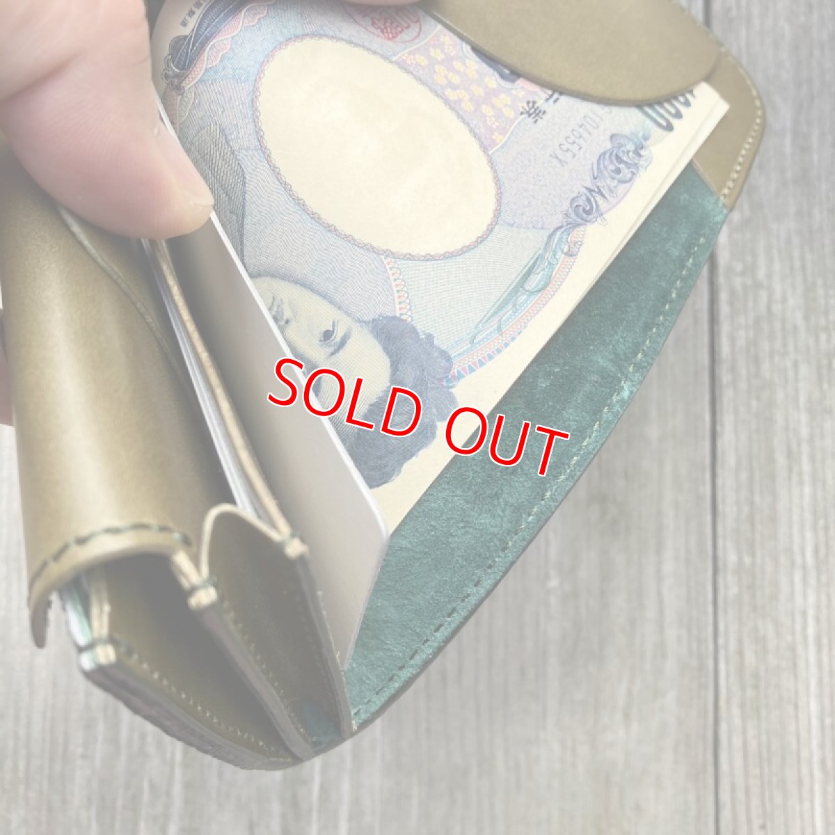 画像8: 象革バージョン登場☆カードが飛び出す☆コンパクトにオールインワンミニウォレット (8)