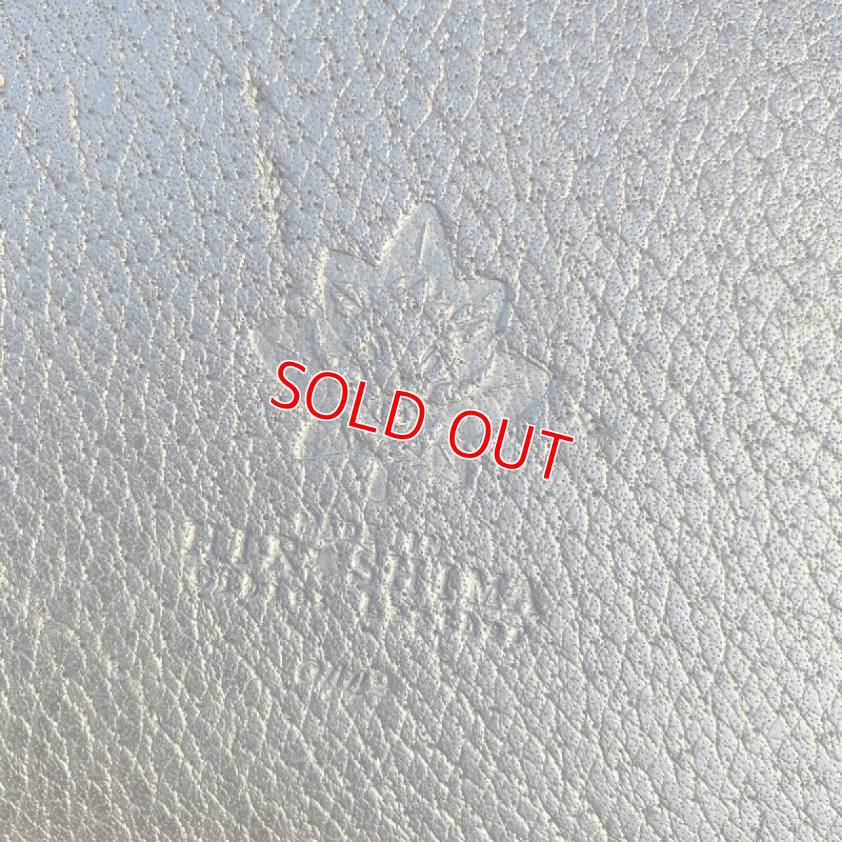 画像9: 【広島ジビエレザー】職人が作るお財布★NEWタイプ猪革＆牛革ラウンド長財布　限定1点 (9)