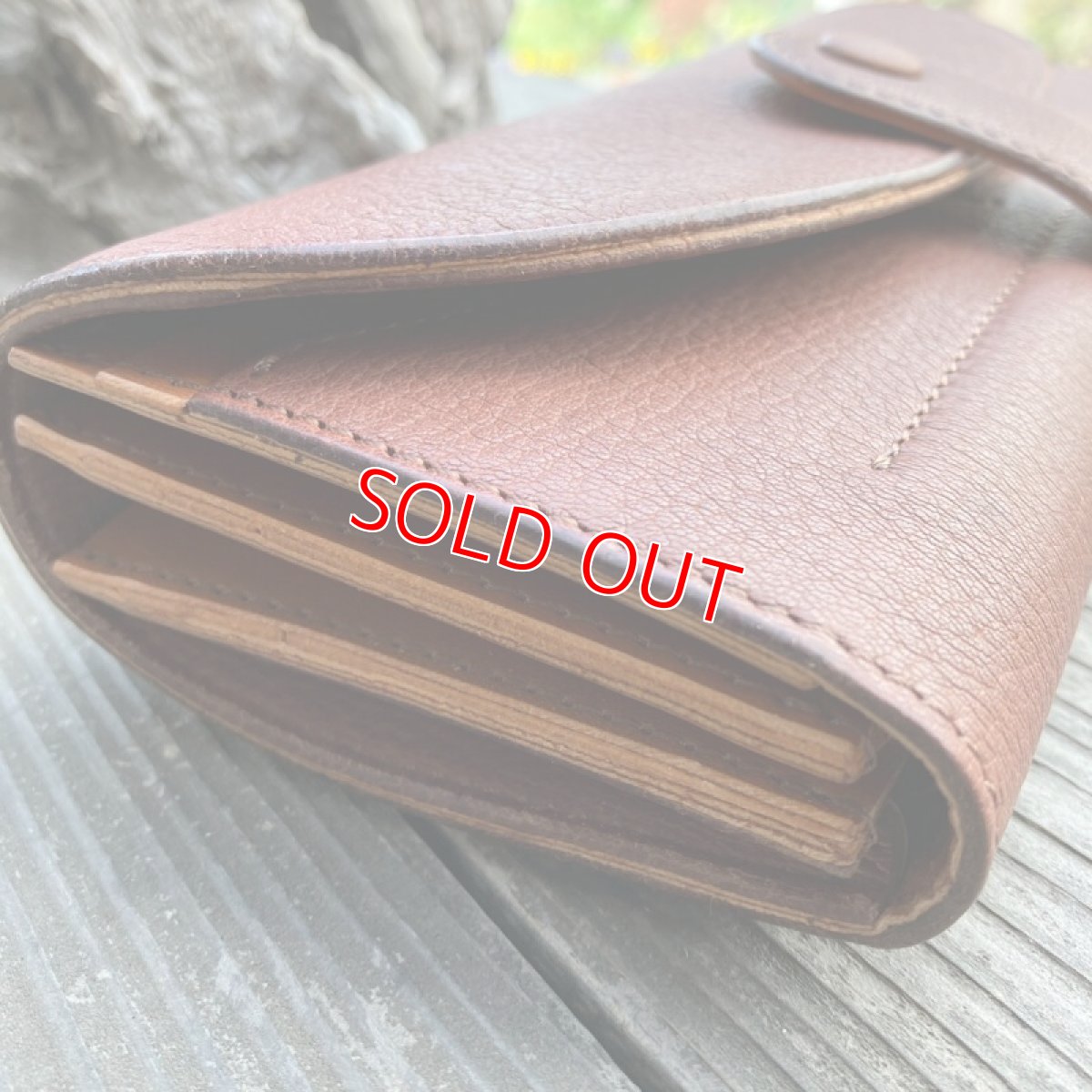 画像4: 【広島ジビエレザー】感動の手触り♪ふわふわ柔らかい鹿革財布★ギャルソンタイプ長財布！ (4)